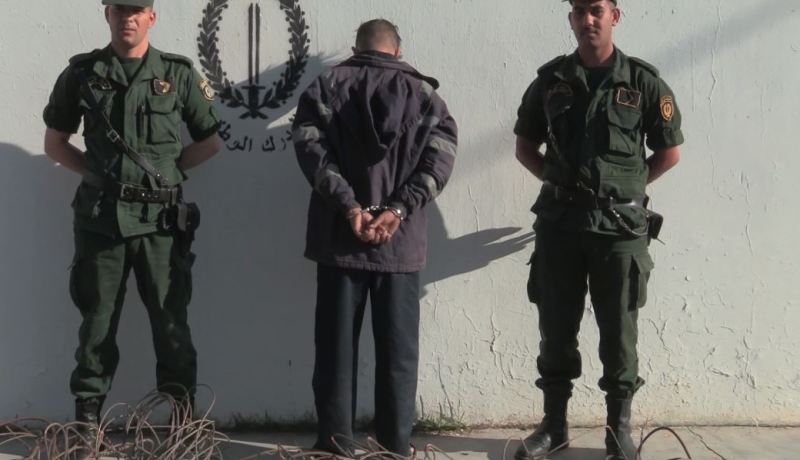 سطيف.. توقيف شخص متلبس بسرقة 205 متر من الكوابل النحاسية