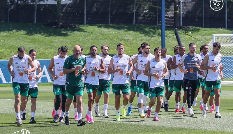 بالصور.. المنتخب الوطني يستأنف تدريباته استعدادا لمواجهة النمسا