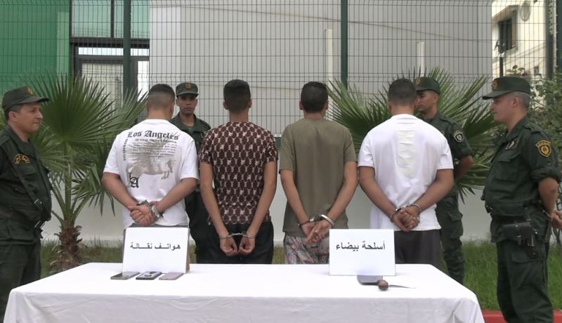 درك سيدي بلعباس يطيح بعصابة زرعت الرعب وسط السكان