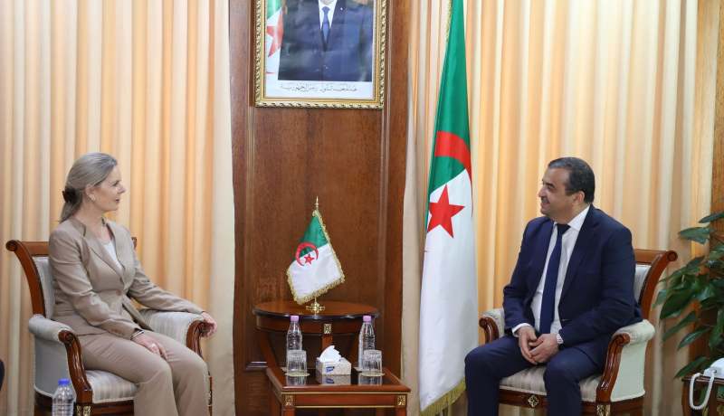 عرقاب يستقبل نائب الرئيس التنفيذي لأفريقيا لمجمع “إكينور”