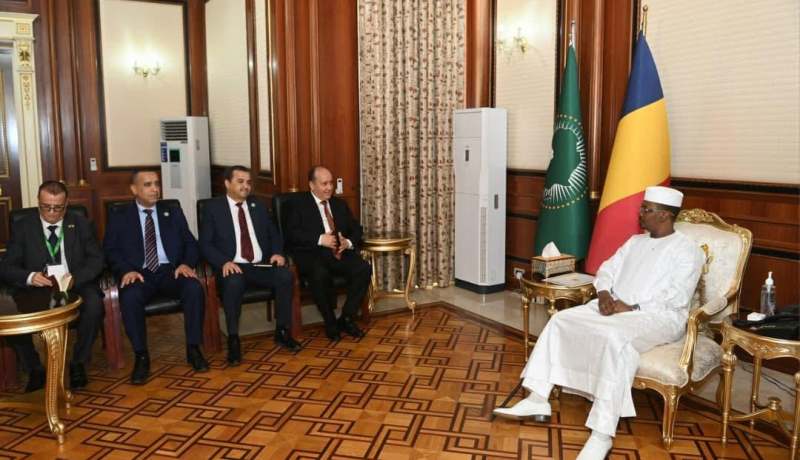 الوزير الأول يستقبل من قبل رئيس جمهورية تشاد