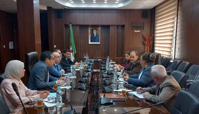 رزيق وقويدري يتباحثان سبل تطوير الإنتاج الوطني
