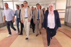 وزير الصحة يتفقد مشروع إنجاز مستشفى 60 سريرا ببلدية زاوية كنتة