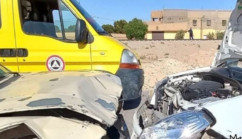 سعيدة.. 4 قتلى وجريحان في اصطدام بين سيارتين بعين السخونة