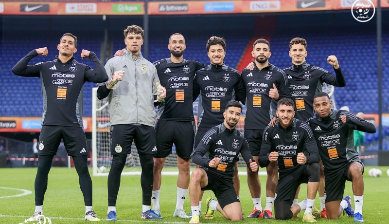 “الخُضر” ينهون تحضيراتهم لمواجهة هولندا في اختبار عالمي قبل المونديال