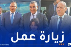 جلاوي يحل بعنابة لمعاينة الخط المنجمي الشرقي