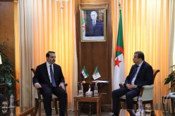 عرقاب يستقبل وزير الخارجية والمغتربين للجمهورية العربية السورية