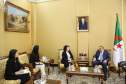 وزير العدل والأمينة العامة للوساطة الدولية يبحثان تطوير تسوية النزاعات