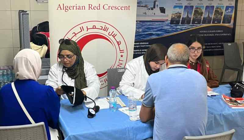 الهلال الأحمر الجزائري يطلق الحملة الوطنية للتبرع بالدم