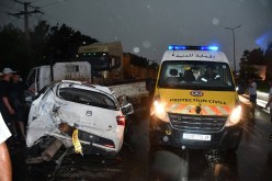البليدة.. قتيل و5 جرحى في اصطدام بين شاحنتين وسيارة سياحية