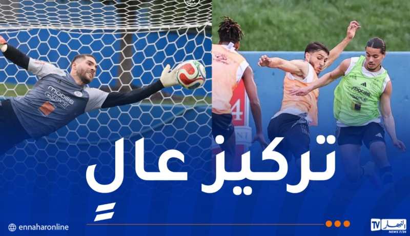 لاعبو “الخضر” عازمون على التدارك أمام الأردن