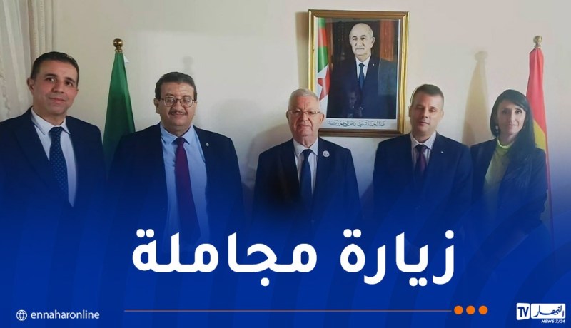 رئيس مجلس الأمة يؤدي زيارة مجاملة إلى مقر سفارة الجزائر بأكرا