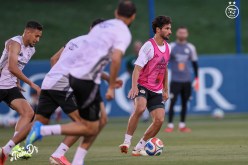 المنتخب الوطني يواصل التحضيرات بقوة قبل مواجهة الأردن