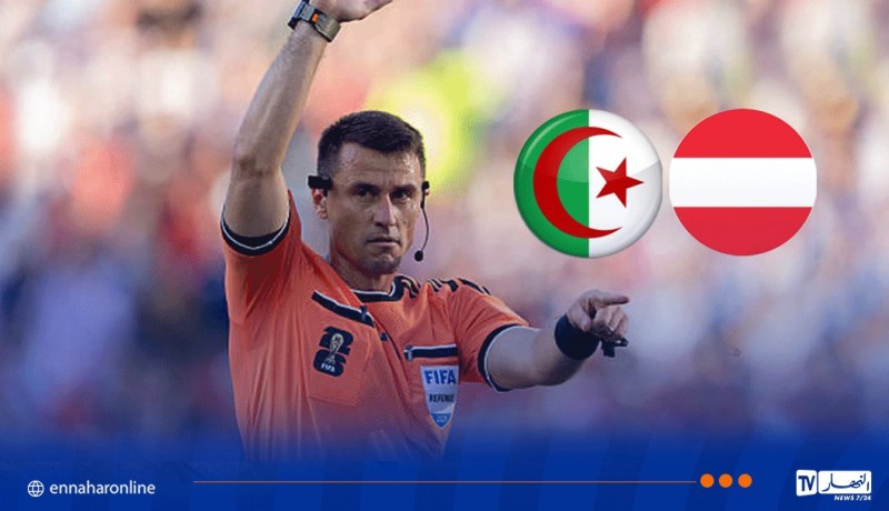 طاقم تحكيم من أوزباكستان لإدارة مباراة المنتخب الوطني والنمسا