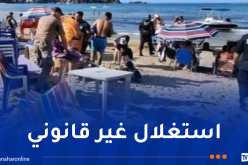 وهران.. توقيف شخصين وحجز طاولات وكراسي بشاطئ رأس فلكون