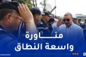 وزير الداخلية يشرف على معاينة مناورة ميدانية لمكافحة الحرائق بالشريعة