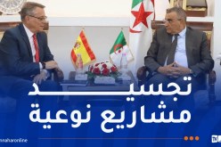 جلاوي يبحث تعزيز التعاون والإستثمار في قطاع الأشغال العمومية مع إسبانيا
