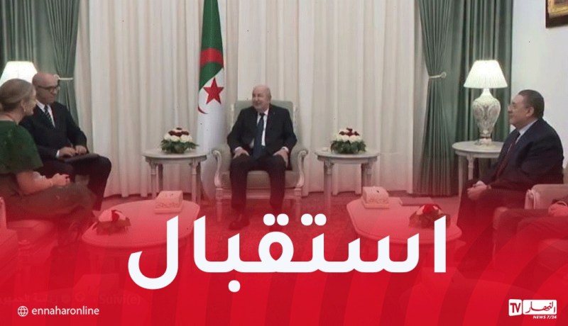 رئيس الجمهورية يستقبل سفيرة الدانمارك