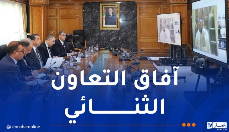 وزير المحروقات يستعرض واقع التعاون الثنائي مع وزير البترول لجمهورية النيجر