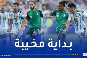 الخضر يتعثّرون أمام الأرجنتين بثلاثية ميسي في المونديال