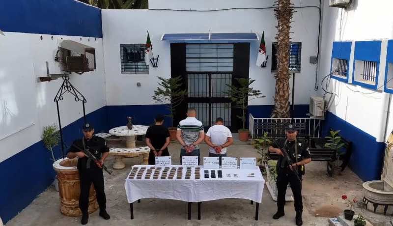 العاصمة.. الإطاحة بشبكتين إجراميتين وحجز أزيد من 13 كلغ “كيف”