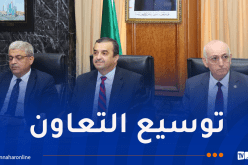 وزير المحروقات يتحادث مع وزير الموارد المعدنية والبترول
