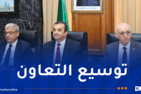 وزير المحروقات يتحادث مع وزير الموارد المعدنية والبترول
