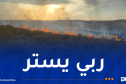 البويرة.. إندلاع حريق كبير في محاصيل زراعية بعين الترك