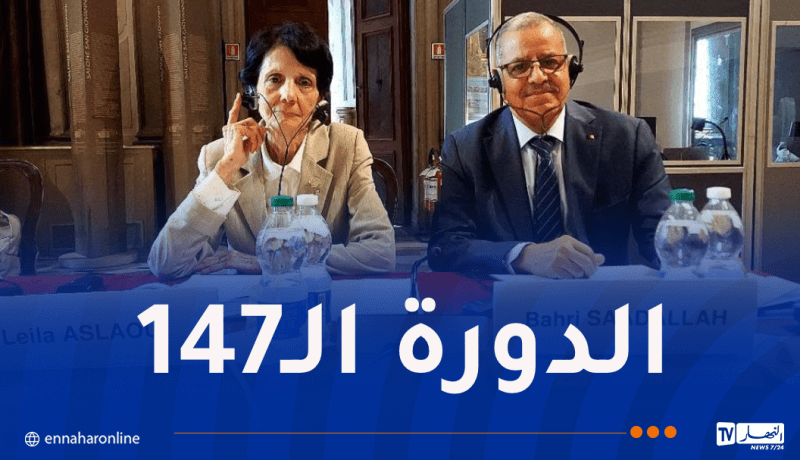 عسلاوي تشارك في أشغال اللجنة الأوروبية للديمقراطية عن طريق القانون بإيطاليا