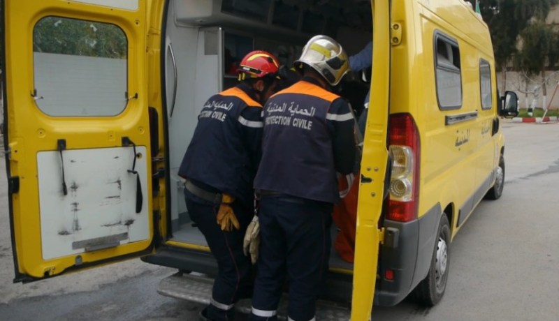 إصابة شخصين إثر حريق عدادات كهربائية بعين وسارة