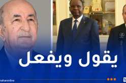 الوزير الأول: كلفني رئيس تشاد بنقل تحياته الخالصة إلى الرئيس تبون الذي وصفه بالرجل العملي
