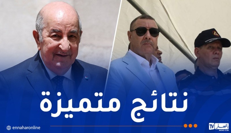 وزير الداخلية ينقل رسالة شكر من رئيس الجمهورية للحماية المدنية