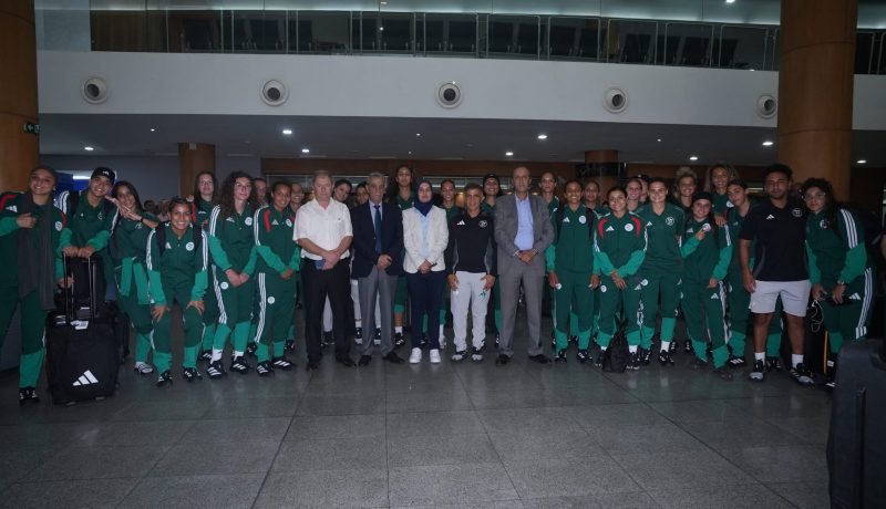 المنتخب الوطني للسيدات يحل بالرباط للمشاركة في “كان 2026”