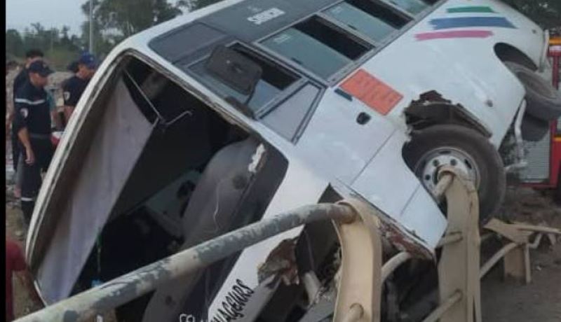 البليدة.. 10 جرحى في انقلاب حافلة لنقل المسافرين