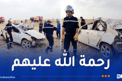 تيارت.. 3 قتلى و4 جرحى في انحراف وانقلاب سيارة