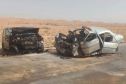 بشار.. قتيلان وجريح في اصطدام بين سيارتين