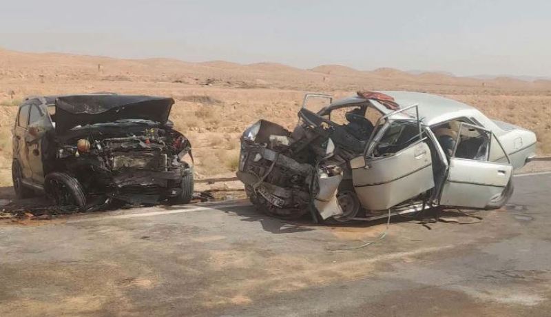 بشار.. قتيلان وجريح في اصطدام بين سيارتين