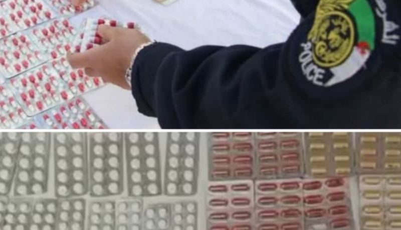 النعامة: الإطاحة بشبكة لترويج المؤثرات العقلية بالمشرية وحجز أكثر من ألفي قرص مهلوس