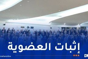 إثبات عضوية نواب المجلس الشعبي الوطني للفترة التشريعية العاشرة