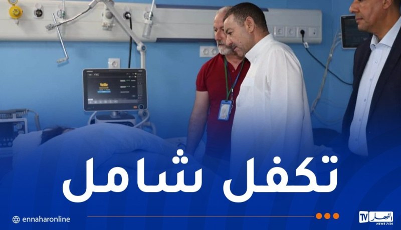 حادث بومرداس.. وزير الداخلية يزور المصابين بالمستشفيات