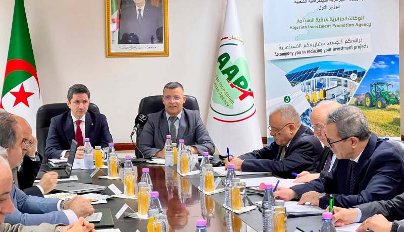 الوكالة الجزائرية لترقية الاستثمار تصادق على 216 وعاءً عقاريًا