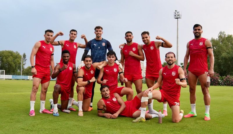 شباب بلوزداد يتعادل أمام الحزم السعودي في مباراة ودية بتونس