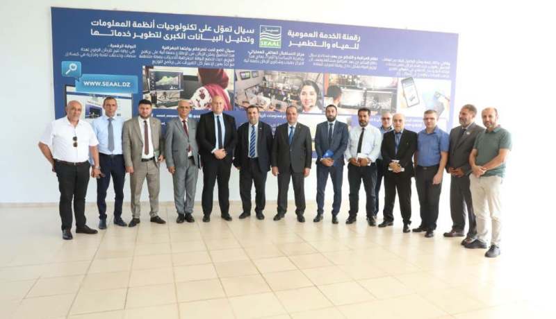 وفد ليبي يطّلع على التجربة الجزائرية في تسيير خدمات المياه والتطهير