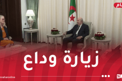 رئيس الجمهورية يستقبل سفيرة مملكة النرويج
