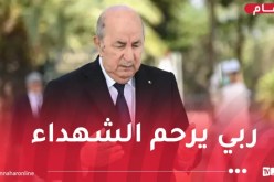 رئيس الجمهورية يترحم على أرواح شهداء الثورة المجيدة بمقام الشهيد