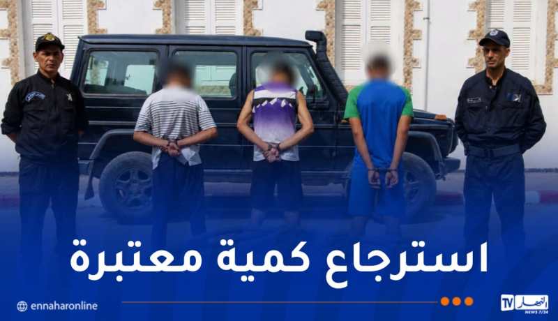شرطة غليزان توقف 3 أشخاص تورطوا في سرقة كوابل نحاسية