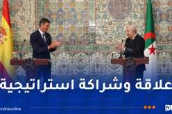 بالفيديو.. التصريح الإعلامي المشترك لرئيس الجمهورية ورئيس الحكومة الإسباني