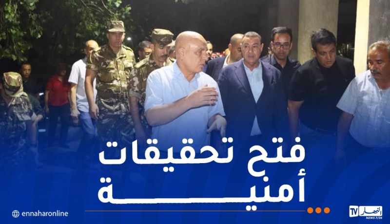 سعيود: إحصاء كل الخسائر وتعويض المواطنين في القريب العاجل