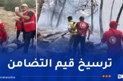 الهلال الأحمر الجزائري يطلق حملة تضامنية عاجلة لدعم الولايات الشرقية المتضررة من الحرائق