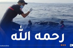 إنتشال جثة غريق من شاطئ ساسل بعين تموشنت